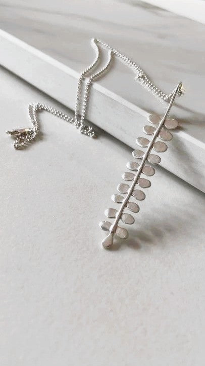 White Coast Jewellery, Kowhai Pendant Necklace, Stirling Silver 925
©2026 White Coast Jewellery
https://whitecoastjewellery.com/collections/all
