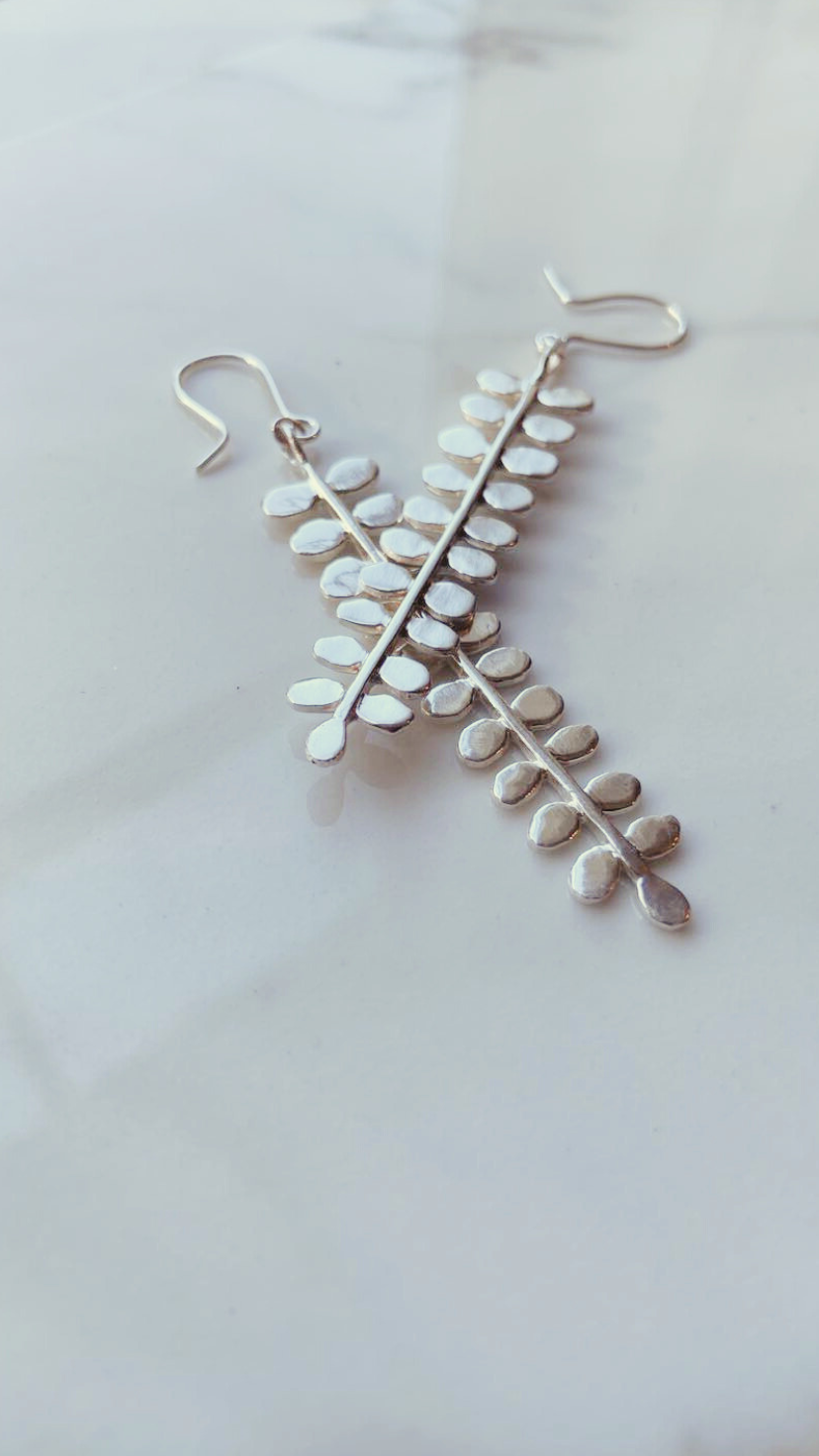White Coast Jewellery, Kowhai Swing Earrings, Sterling Silver 925
©2026 White Coast Jewellery
https://whitecoastjewellery.com/collections/all